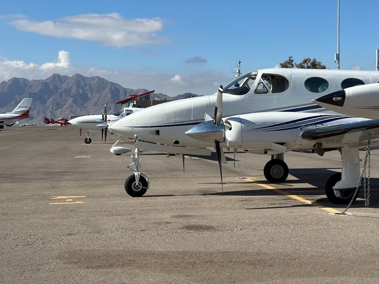 plane waiting on runway