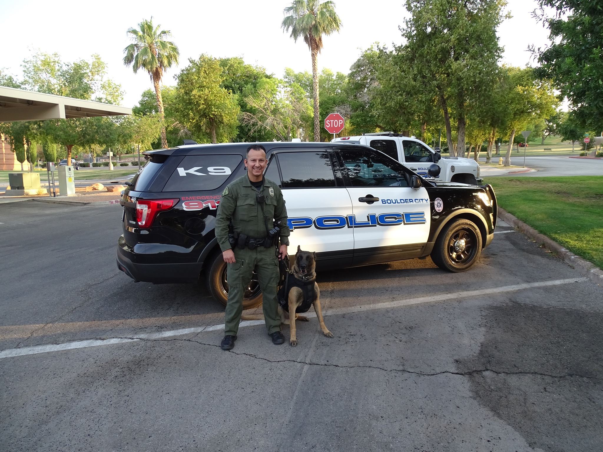 OFFICER ARMANDO SALAZAR AND K9 LLOYD