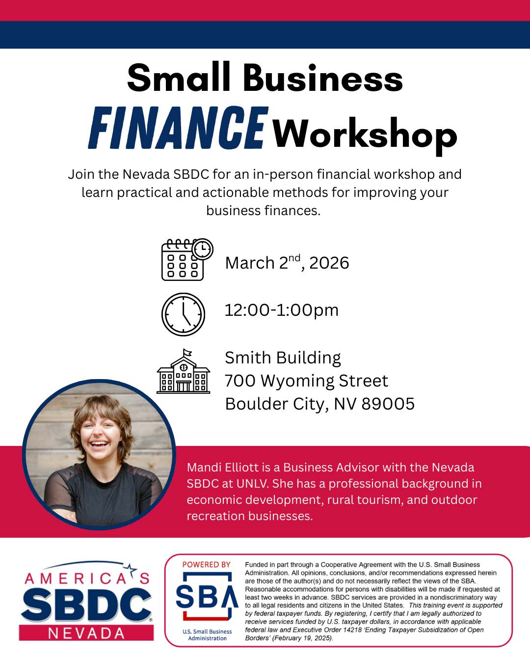 BC Financial Workshop Flyer - March 2, 2026
